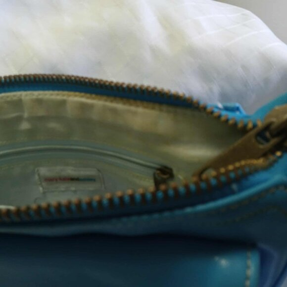 The ultimate vintage leather blue bag The home game inc - Picture 8 of 12